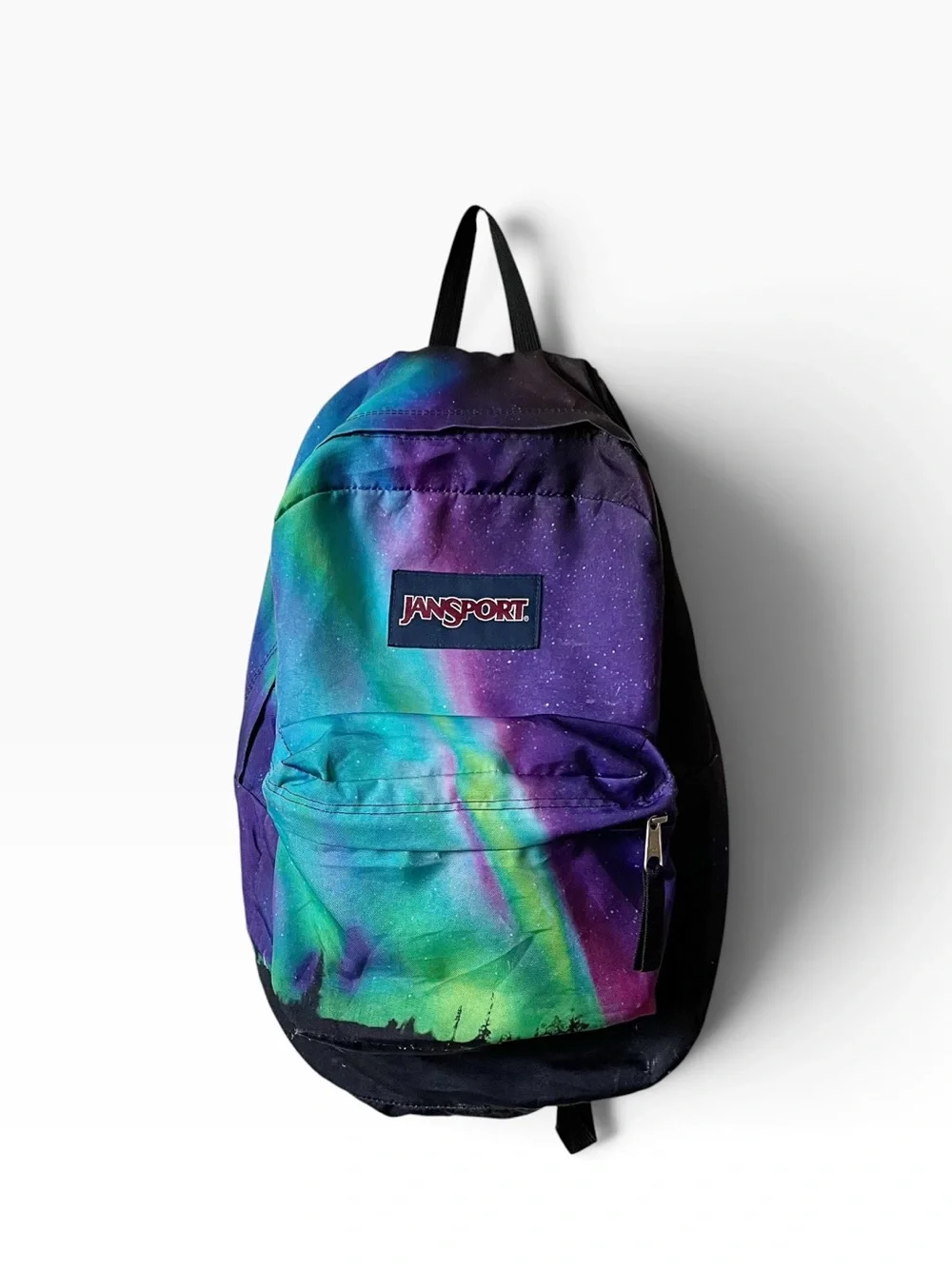 JanSport High Stakes Multicolor Northern Lights Backpack 26L Fits 15